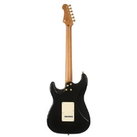 JET JS-480 HSS Electric Guitar - Black with Gold Hardware