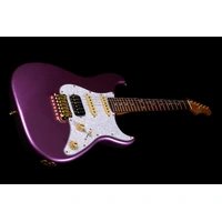 JET JS-480 HSS Electric Guitar - Violet with Gold Hardware