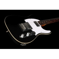 JET Guitars JT-350 HH Electric Guitar Rosewood Fretboard -  Black