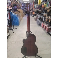 Katoh K10256 Hispania Classical Guitar w/Preamp and Onboard Effects - Cognac