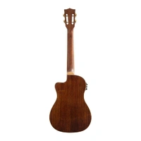 Kala Solid Spruce Top Koa Gloss Baritone Cutaway Ukulele - Acoustic / Electric