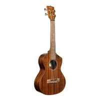 Kala KA-SMHT-SC Scallop Cutaway Series Tenor Ukulele  Gloss Solid Mahogany Top