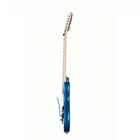 Kramer Baretta Electric Guitar - Blue Sparkle with Flames with EVH D-Tuna