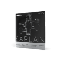 D'Addario Kaplan Vivo Violin E String, 4/4 Scale, Medium Tension