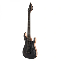 Cort KX707 Evertune - 7-String - Electric Guitar Open Pore Black