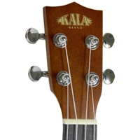 Kala KA-C Mahogany Concert Ukulele, Satin Finish Aquila Strings