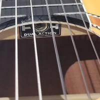 LA Guitars Classical Guitar with truss rod- Full Size Gold Tuners