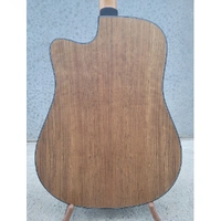 LA Guitars Spruce/ Walnut Dreadnought Acoustic Guitar C/w with EQ