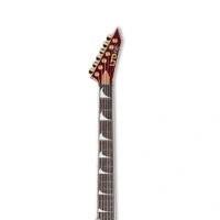 ESP LTD Kirk Hammett Signature V Electric Guitar- Red Sparkle - LKH-VRSP