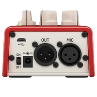TC Helicon Simple Battery-Powered Vocal Effects Mic Mechanic 2 Stompbox