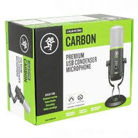 Mackie CARBON USB Studio Recording Zoom Podcast Streaming Microphone w/ Stand