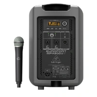 The Behringer All-In-One Portable 200-Watt Europort MPA200BT Speaker With Mic
