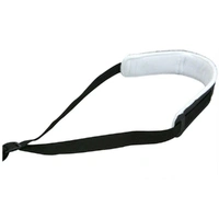 Perri's 1" Saxophone Strap with Vinyl Felt comfort Pad Black Made in Canada SP9