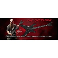 Dean USA Custom Shop Kerry King Overlord Electric Guitar - Dark Grey