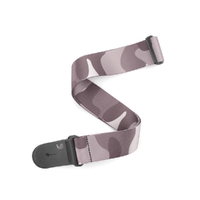 D'Addario Polyester Guitar Strap, Camo, Black