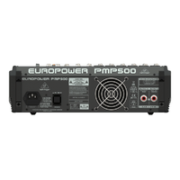 The Behringer Ultra-Compact 500-Watt 12-Channel Europower PMP500 Powered Mixer