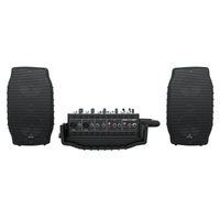 The Behringer Ultra-Compact 200-Watt 5-Channel Europort PPA500BT Compact PA