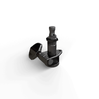 D'Addario Auto-Trim Tuning Machines, 3 + 3 Setup, Black