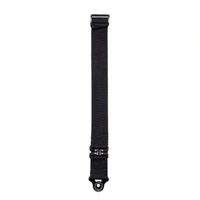 Planet Waves by D'Addario 25HYB00 Hybrid Leather Guitar Strap - Black