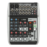 The Behringer Premium 10-Input 2-Bus XENYX QX1002USB Mixer With Mic Preamp