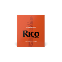 Rico by D'Addario Bb Clarinet Reeds, Strength 3, 10-pack