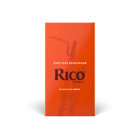 Rico by D'Addario Baritone Sax Reeds, Strength 3, 25-pack