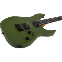 Spira S-400 MGR Electric Guitar - Shred Machine - Satin Dark Green