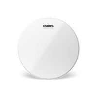 Evans Hybrid White Marching Snare Drum Head, 14 Inch
