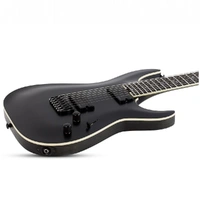 Schecter C-7 SLS Evil Twin Electric Guitar - Satin Black 7-String