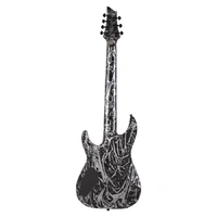 Schecter C-7  MultiScale Silver Mountain 7-String Electric Guitar