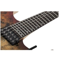 Schecter Reaper-6 Floyd Rose Satin Inferno Burst Electric Guitar Poplar Burl Top