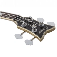 Schecter Corsair Semi-Hollow Bass Guitar  - Metallic Gold