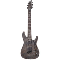 Schecter Omen Elite-7 Multiscale 7 String Electric Guitar - Charcoal