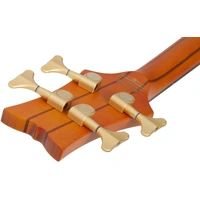 Schecter 4 String  Stiletto Studio-4 Fretless Electric Bass - Honey Satin