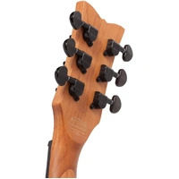Schecter Solo-II Standard 6 String Electric Guitar - Ocean Blue Burst Burl