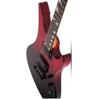 Schecter  Avenger Electric Guitar - Blood Burst + Boss Katana 50W Amp + Planet Waves Cable
