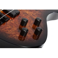 Schecter  C-4 Standard 4 String Electric Bass - Tobacco Burl