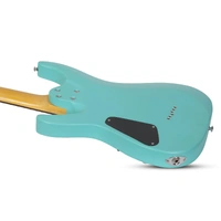 Schecter C-6 Deluxe Electric Guitar - Satin Aqua SCH428