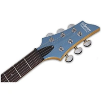 Schecter Research C-6 Deluxe Electric Guitar  Light Blue SCH-431 Fact 2nd