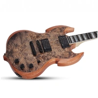 Wylde Audio Barbarian Battlescar Burl Electric Guitar 
