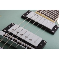 Schecter C-1 E/A Classic Satin  Pelham Blue Semi-Hollowbody Guitar