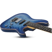 Schecter California Series Electric Guitar w/ Case - Transparent Sky Burst