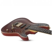 Schecter California Classic Series Electric Guitar w/ Case - Bengal Fade