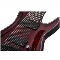 Schecter Hellraiser C-9  9-String Electric Guitar - Black Cherry
