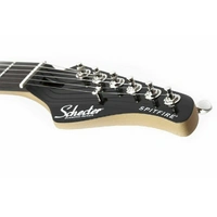 Schecter Spitfire Electric Guitar - Black Leopard / Ebony - 298 with Bigsby