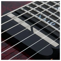 Schecter C-7 FR-S Apocalypse, Red Reign 7-String Electric Guitar
