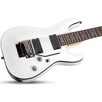 Schecter SCH3250 Demon-7 FR Vintage White 7 String Electric Guitar 