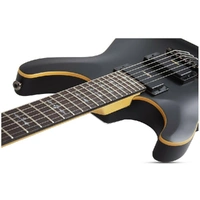 Schecter SCH3665 Demon-6 Left Handed Aged Black Satin Electric Guitar