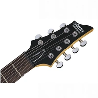 Schecter C-7 Deluxe  7-String Electric Guitar Satin Black