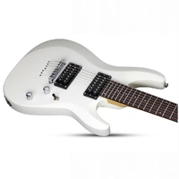Schecter C-7 Deluxe  7-String Electric Guitar Satin White - Fact 2nd